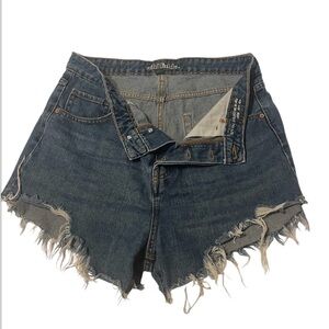 Wild Fable Blue High-Waisted Jean Shorts